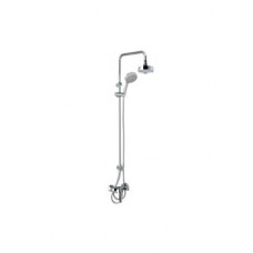odeon shower column with mixer and hand shower integrated